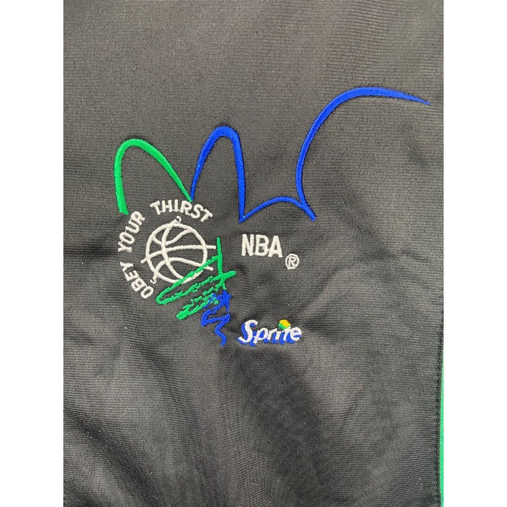 NWT Starter Men's Full Zip Jacket Size Large Short Sleeve Sprite NBA Warm Up VTG - Picture 4 of 10